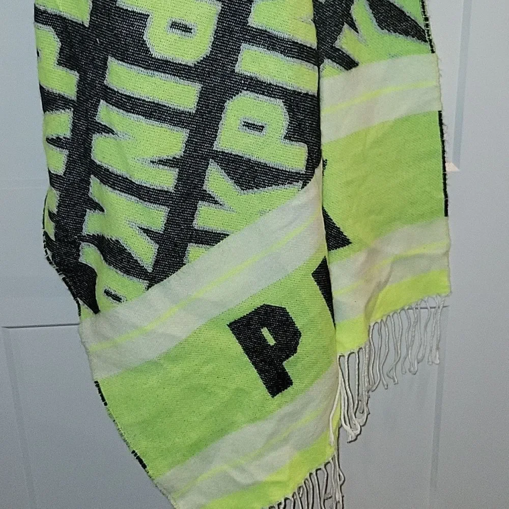 Victoria's Secret PINK Neon Citrus Oversized Blanket Scarf